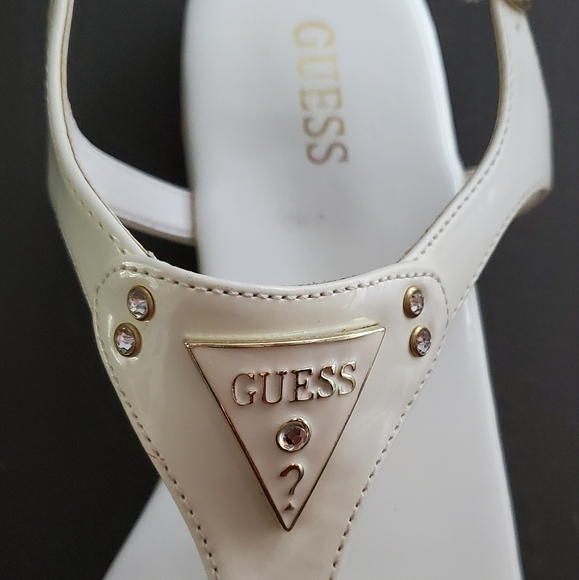 T-Strap Patent Sandals - Picture 3 of 4